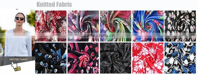 Trade assured latest design chiffon silk fabric