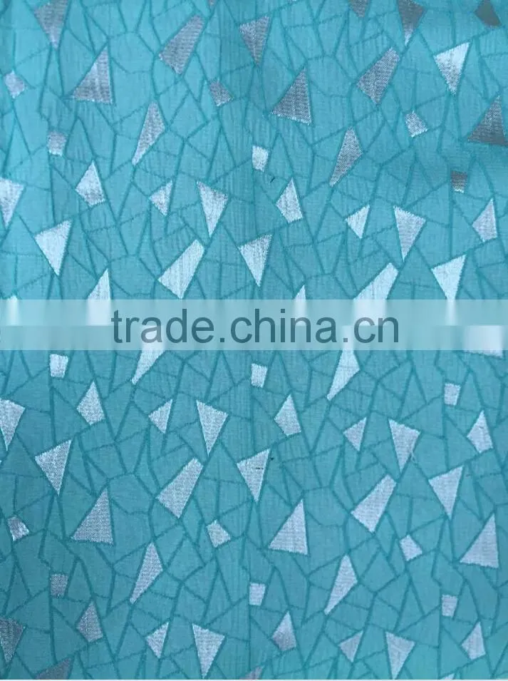 97%polyester 3%spandex woven Jacquard for dess, trousers, coat or home textile
