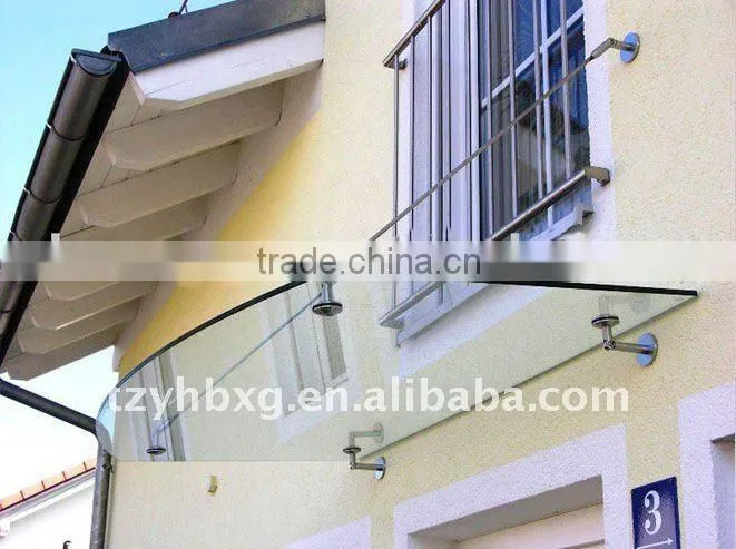 steel Glass canopy