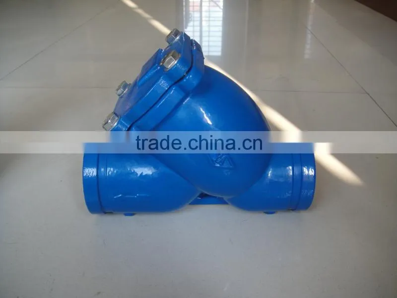 DI Grooved End Y Strainer