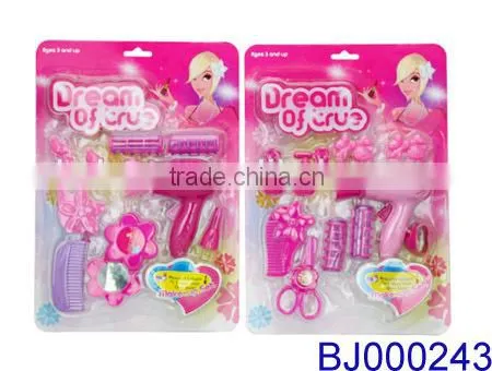New kid toy wholesale toy factory fancy girls plastic hair salon toys