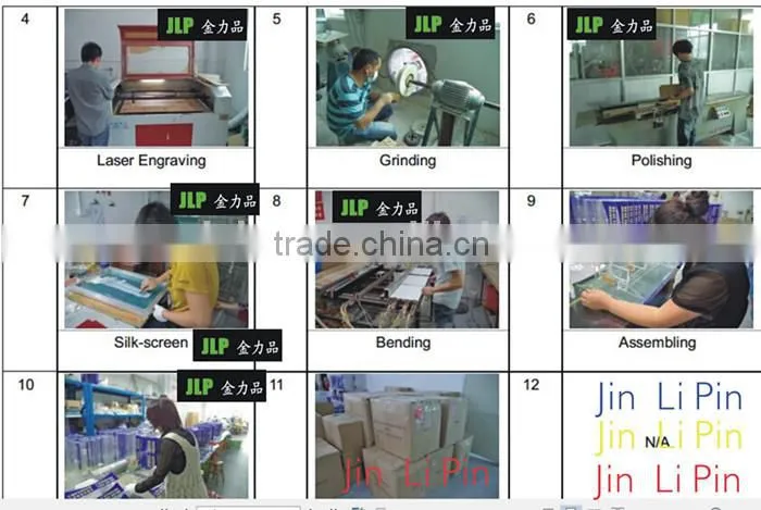 JLP factory outlet acrylic clutch bag display
