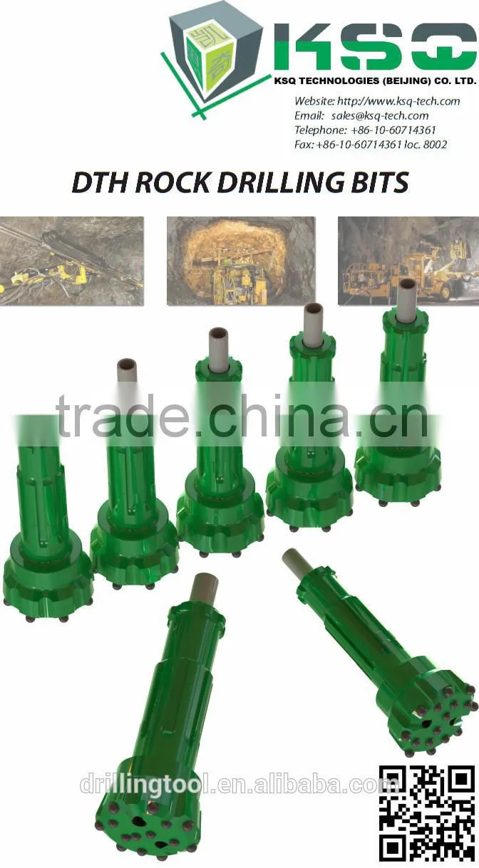 China Good Quality/3"-12" Hign pressure DTH Hammer and bit