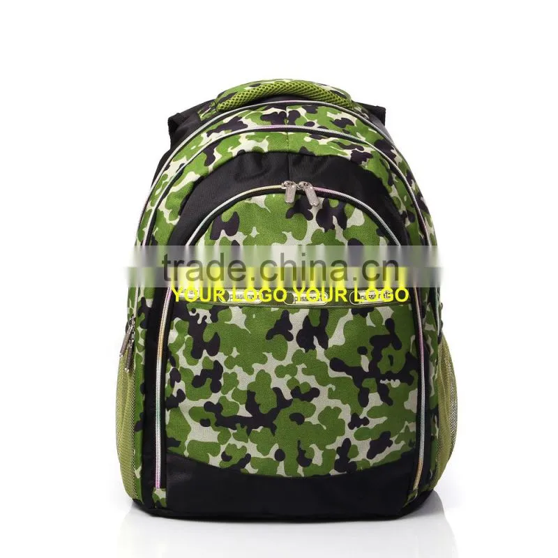 School Supply Promotional Backpack Military School Bag