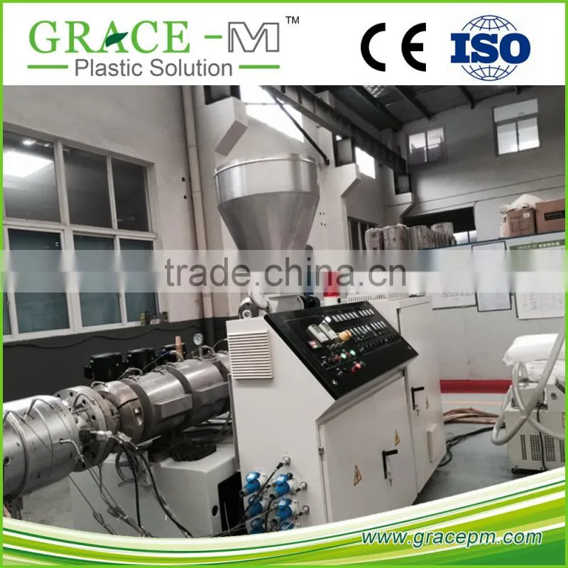 CE approved 20-110mm PVC twin screw extruder machinery