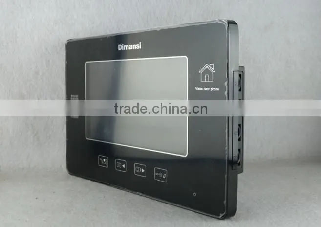 7" TFT door phone video entry system apartment video door phone system video home security alarm