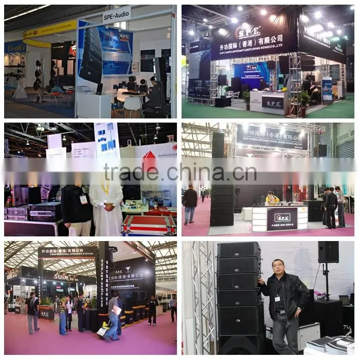spe audio LA-6AD 2 way dual 12 inch powered line array