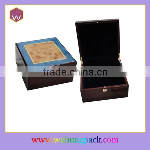 Handmade Wood Perfume Box Solid Perfume Packaging Box Custom