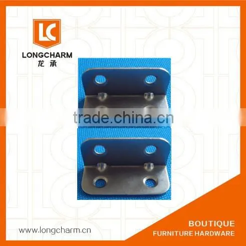 4 holes 90 degree metal wall shelf support furniture shelf bracket