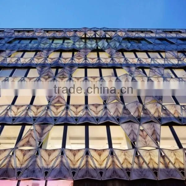 Factory Price Construction Glass Curtain Walls For Commercial Buildings