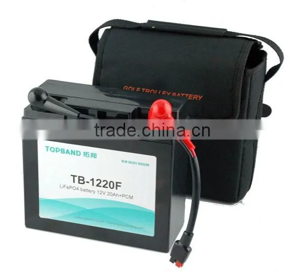 new LiFeO4 LFP battery 12V 20Ah for for golf cart