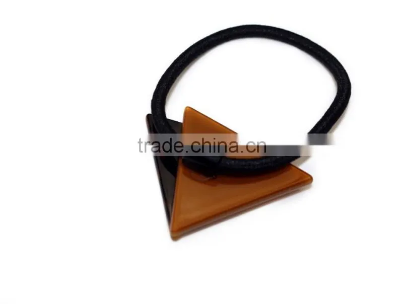 Child acetate plastic hair hair beam geometry hair elastic rubber band