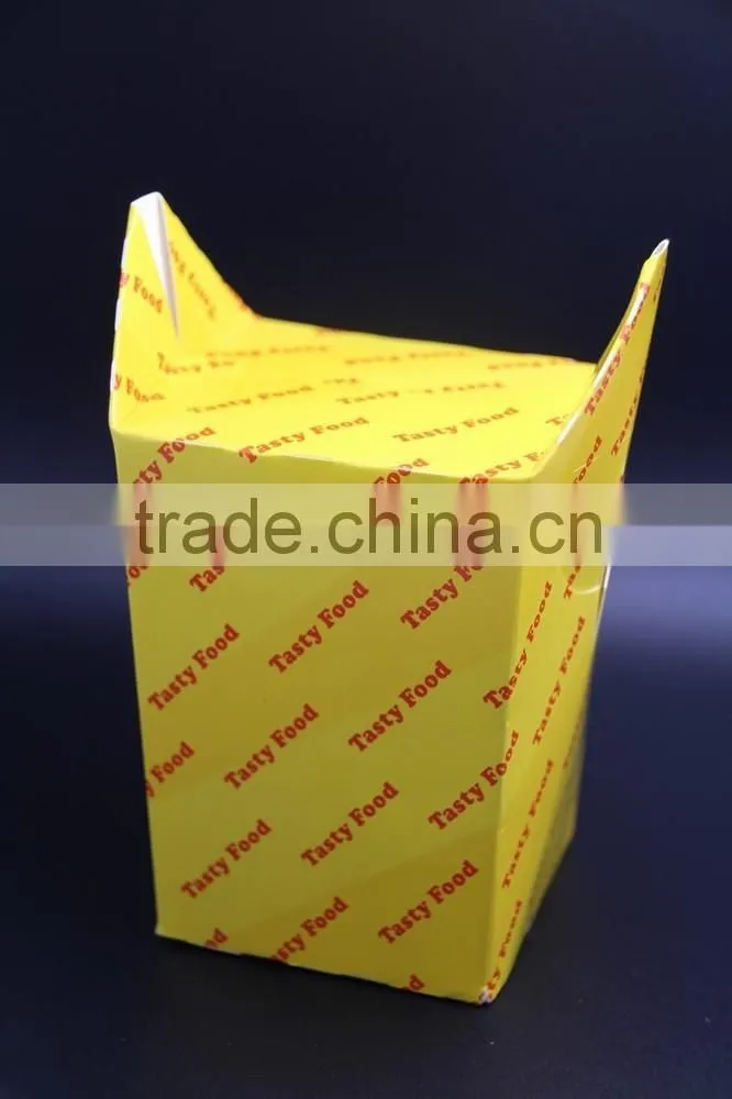 Fast Food Box Food Paper Box, Fries Paper Boxes, Paper Food Take Out Boxes