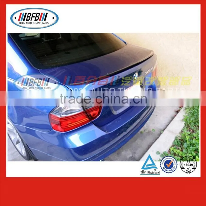 carbon fiber rear lip spoiler trunk wing For Bmw E90 M3 body kit 2005-2011