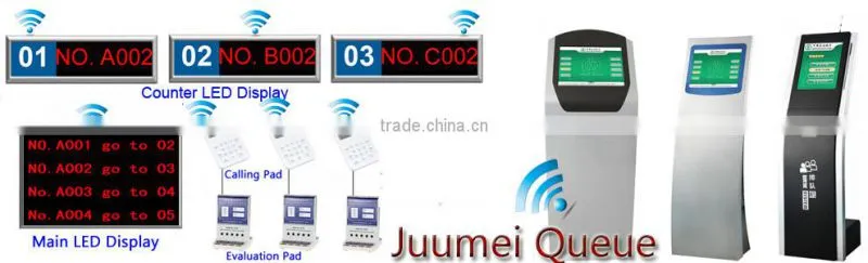 Automatic token system supermarket queue call system display management system