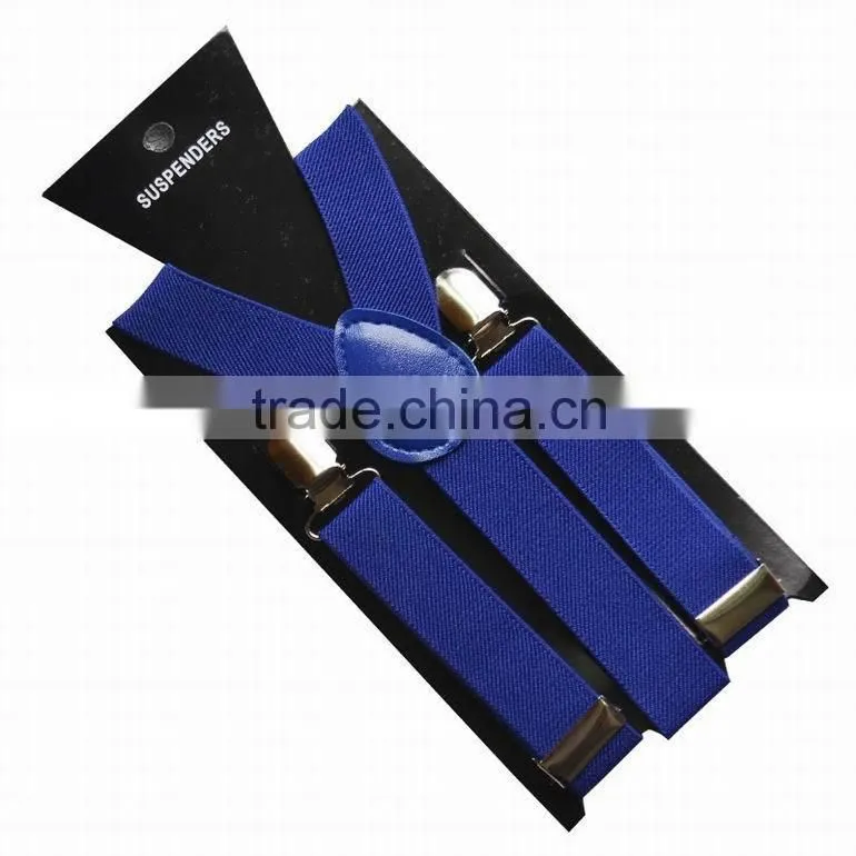 Hot Selling New Designs Y Shape Elastic Braces Kids Suspender in Stock