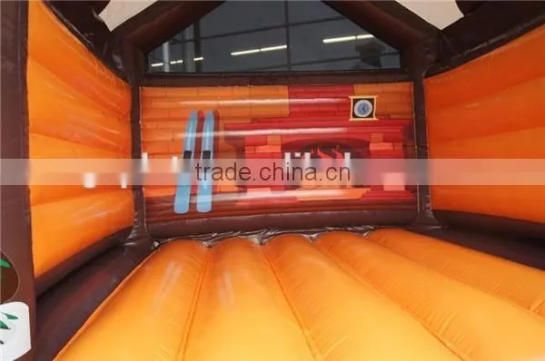 Bouncy castle with Winter theme