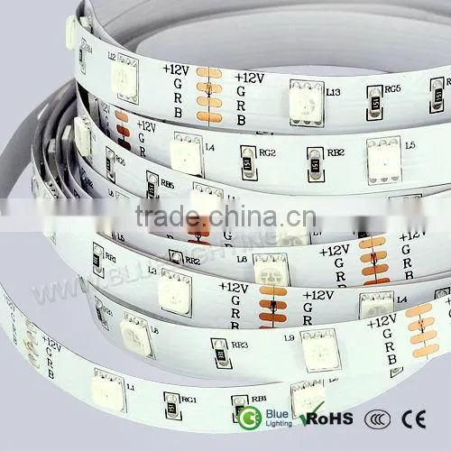 3 years warranty high quality flexible 12 volt SMD 5050 rgb led strip