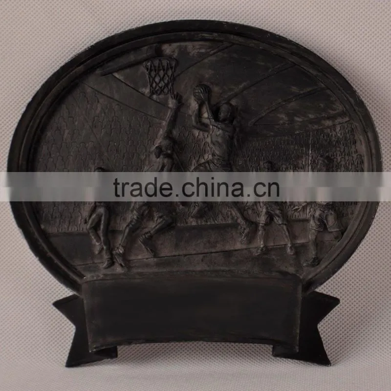 Resin basketball match trophy cup