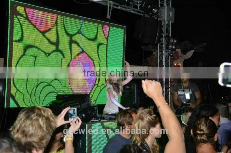 supply stage rental Indoor Full Color P10 led display