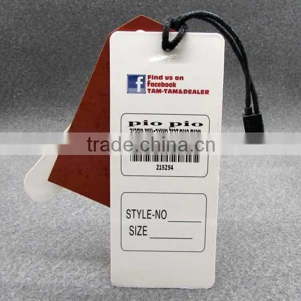 Glossy 3pcs Set Garment Accessories Tag