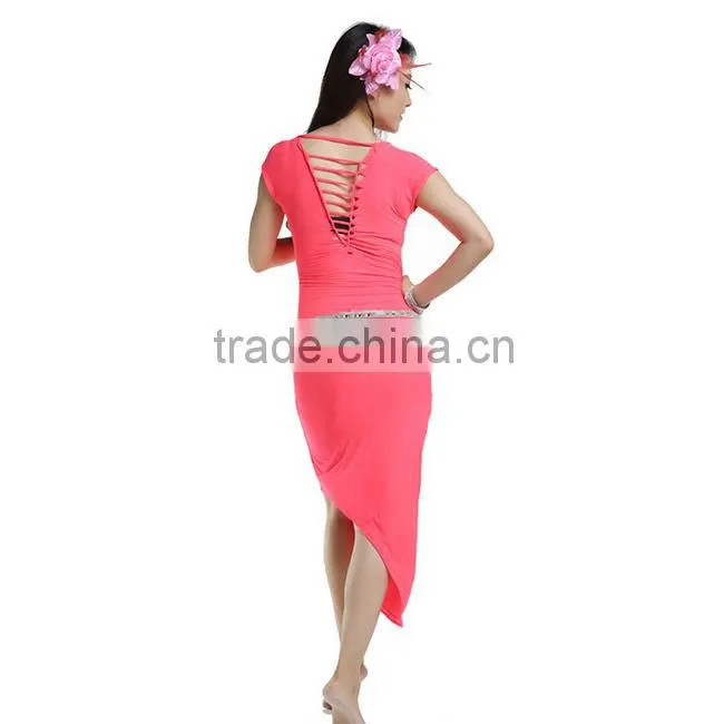 2014 Sexy Belly Dance Performance Costume Dress , belly dance outfits for ladies (QC2215)
