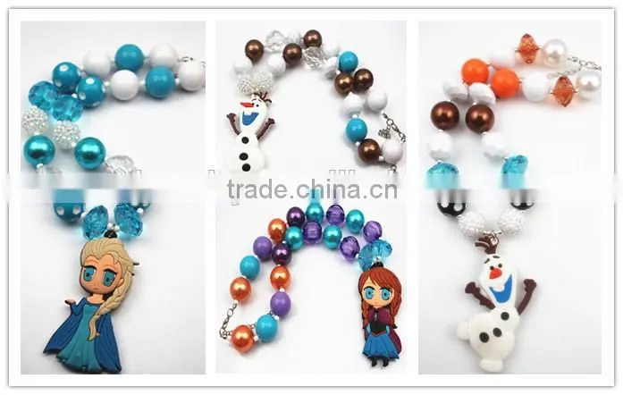 gray white&yellow 8mm round silicone teething beads necklace breakaway clasps copper teething necklace teething Baby TN049