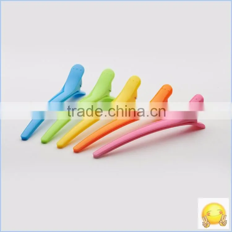 Good Quality Barber Shop Hair Clips For Hairdresser Plastic Salon Hair Section Clips Pin