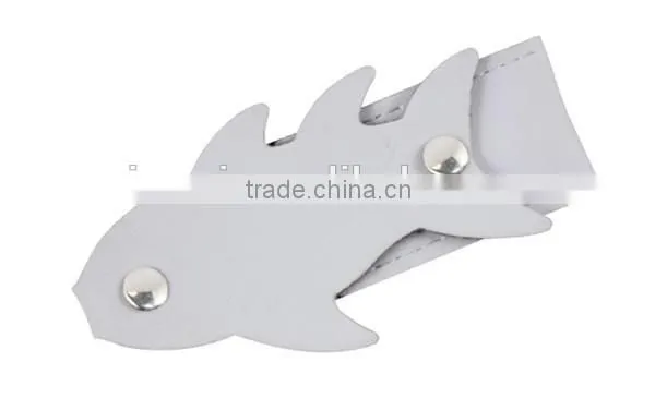 Promotional gift fish shape leather usb