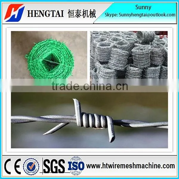 China Golden Supplier Full Automatic Double Twisted Barbed Wire Machine/Factory Price Barbed Wire Machine