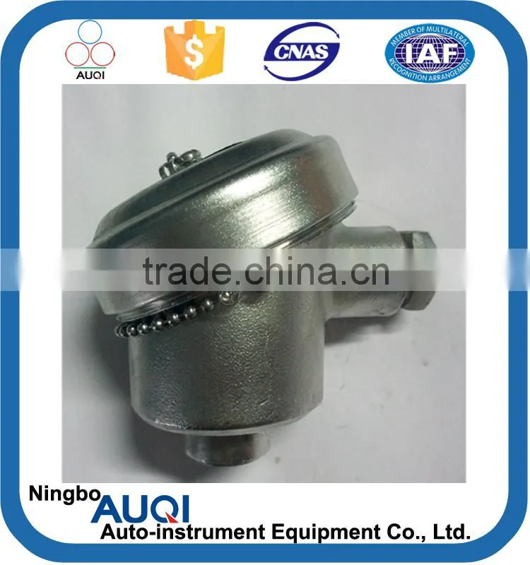 Anti-explosion head, PT100/T/J/E/K/N/S/R/B type wateproof moving head, SS304/aluminum thermocouple head