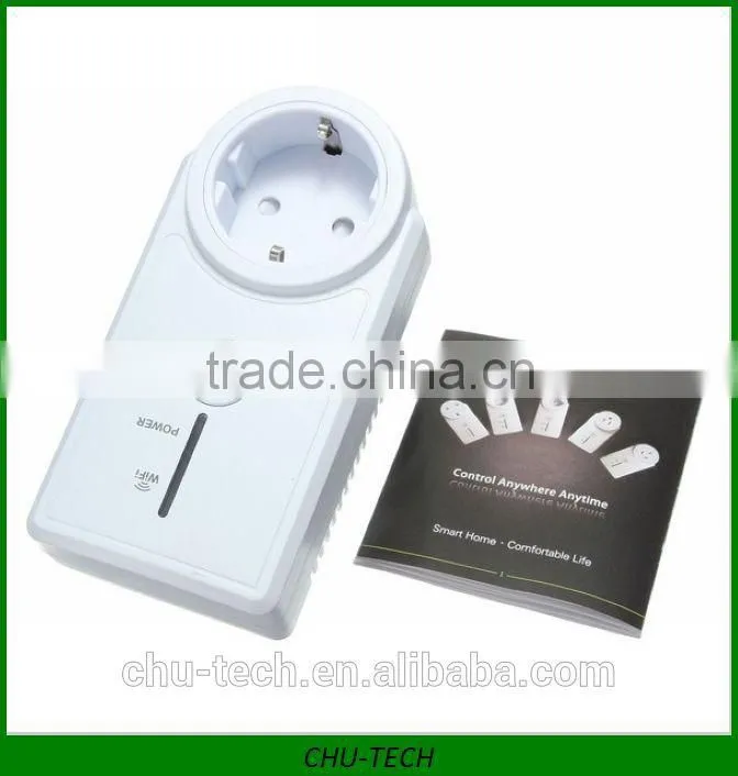 WiFi Cell Phone Wireless Remote Control Switch Smart Power Socket EU Plug