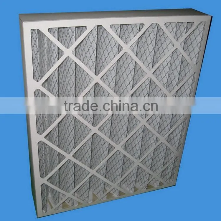 Professional Manufacturer Customized cardboard frame foldaway coarse primary filter