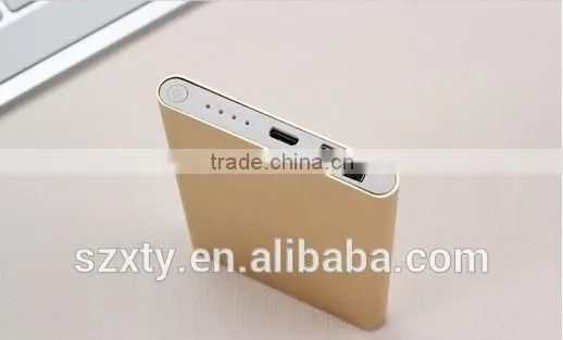2015 china supplier portable powerbank 4000mah ultra slim power bank