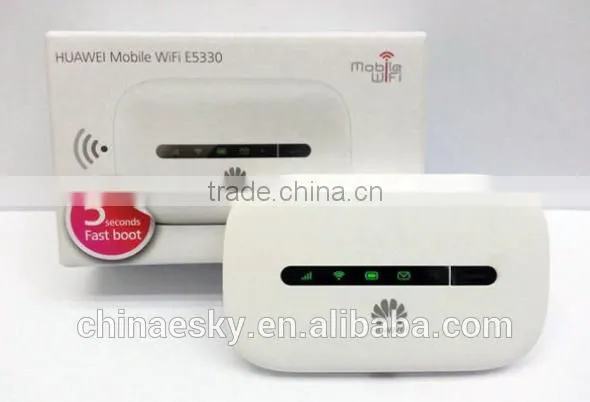 New Arrival huawei E5330 Wifi router Wireless Portable 3G protable WiFi router CE&FCC approved