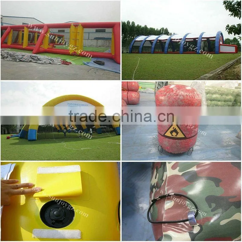 2016 new inflatable paintball bunkers speedball field airball War Game for Sale