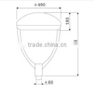 garden led lamp