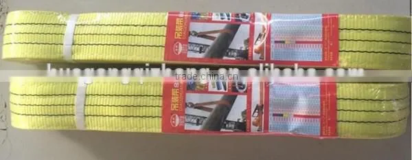10 ton web sling/polyester sling/flat webbing sling