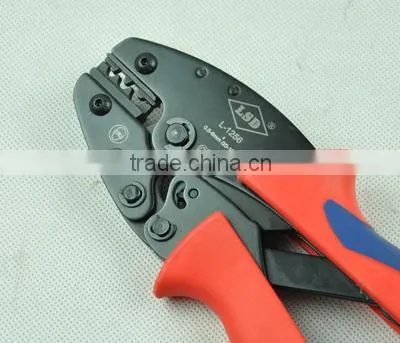 hot sale L-1256 non-insulated cable terminal crimping tool female crimping plier manual ferramientas