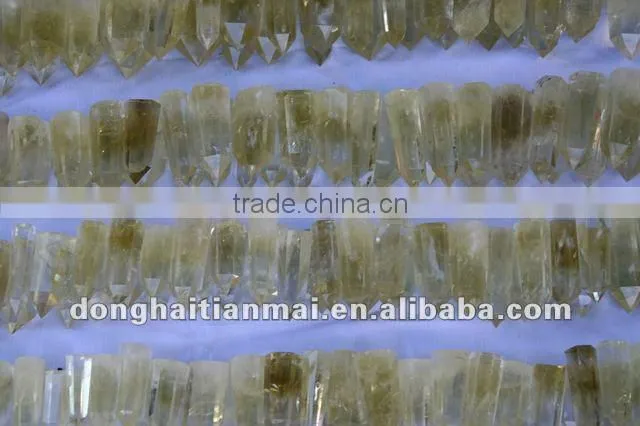 Decorating and imaging VOGEL Citrine Quartz CRYSTAL POINT
