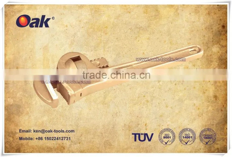 Beryllium Copper 6" PIPE WRENCH (LIGHT TYPE)