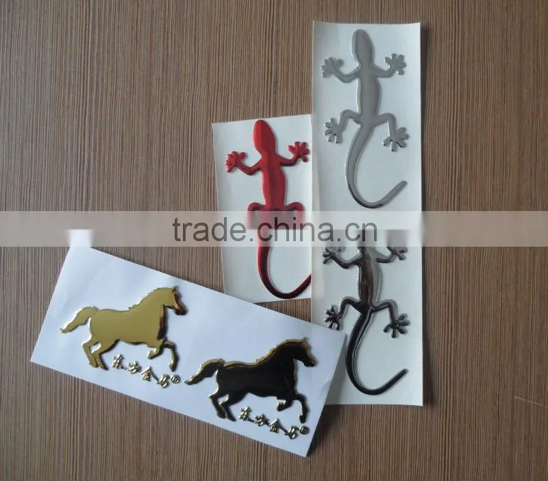 3D Animal metal Sticker