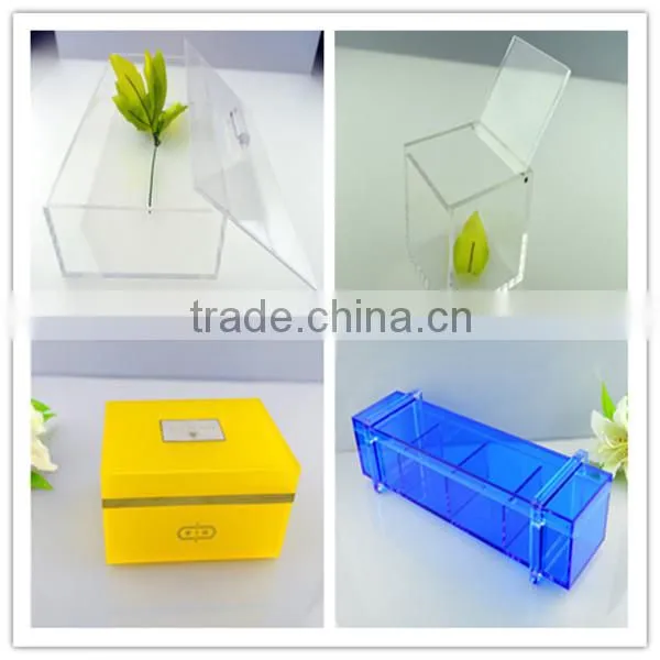 China Factory Professional Custom Acrylic Desktop Brochure Holder