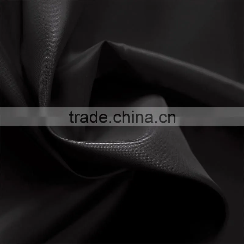 China supplier thick 100 polyester twill knitted fabric blend waterproof hemp canvas fabric