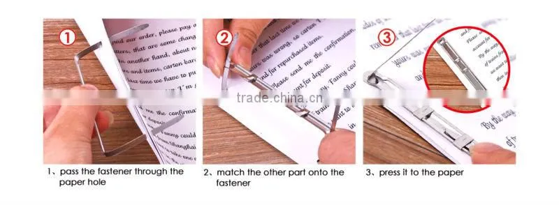 Metal Paper Fasteners.