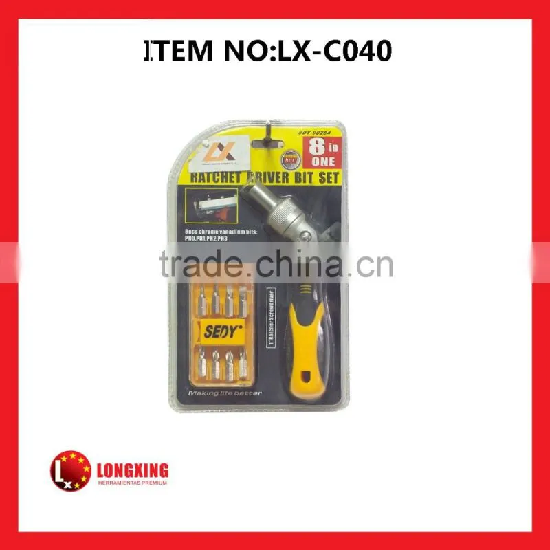 Factory Supply best selling promotion 8 in 1 multi-function screwdrivers set
