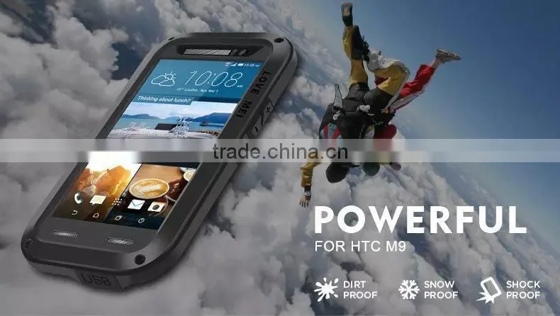 For HTC ONE M9 Case, For HTC ONE M9 Metal Case, Metal Case For HTC ONE M9