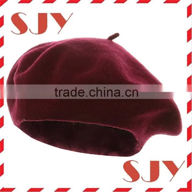 Fashion wool beret, Woolen Kids French Hat Beret Hat