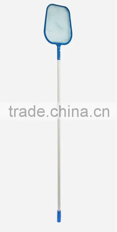60"/150CM Aluminum Telescopic Pole Pool Leaf Skimmer Rake Net Aluminum Pole Leaf Skimmer
