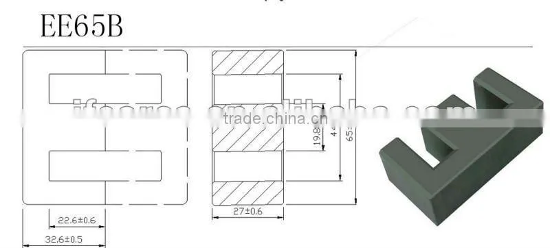ferrite core EE65